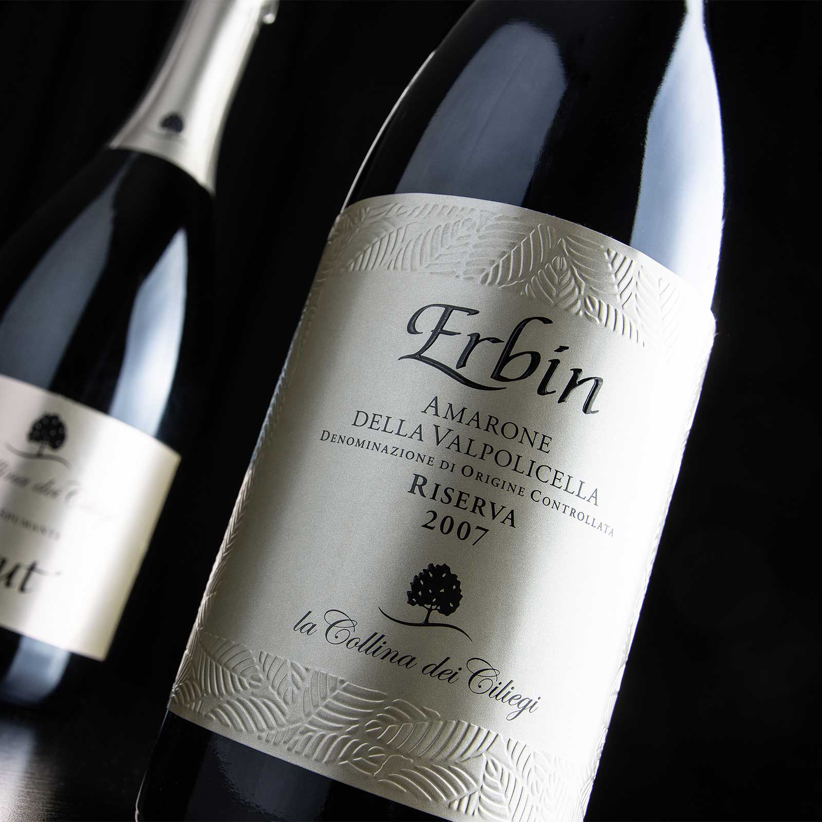 etichetta lamina vino erbin