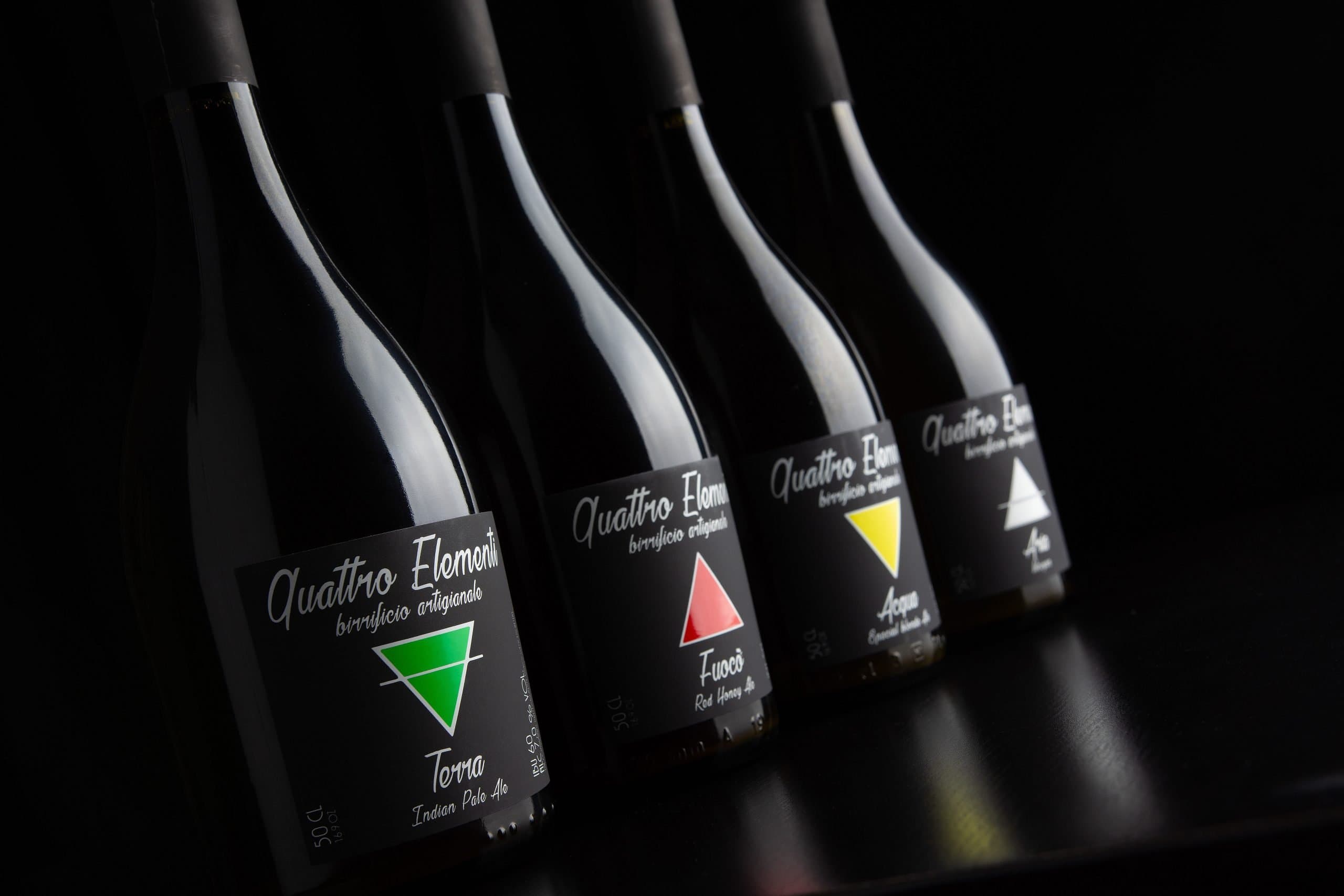 quattro elementi ilma etichette